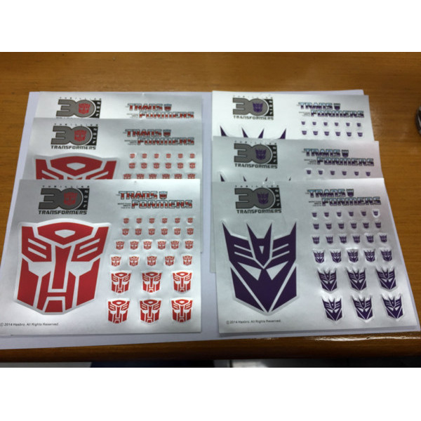 Jual Jual [READY] Sticker Decal Autobot-Decepticon Original Hasbro ...