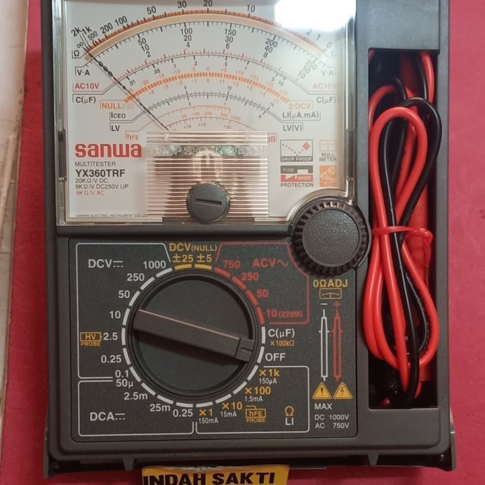 Jual Sanwa YX360TRF Multitester analog - analog multitester | Shopee ...