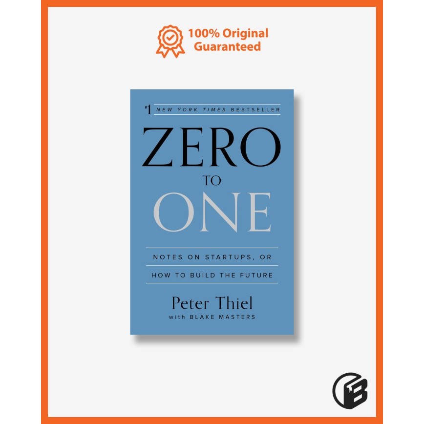 Jual Buku Import Zero to One by Peter Thiel (Original Paperback ...
