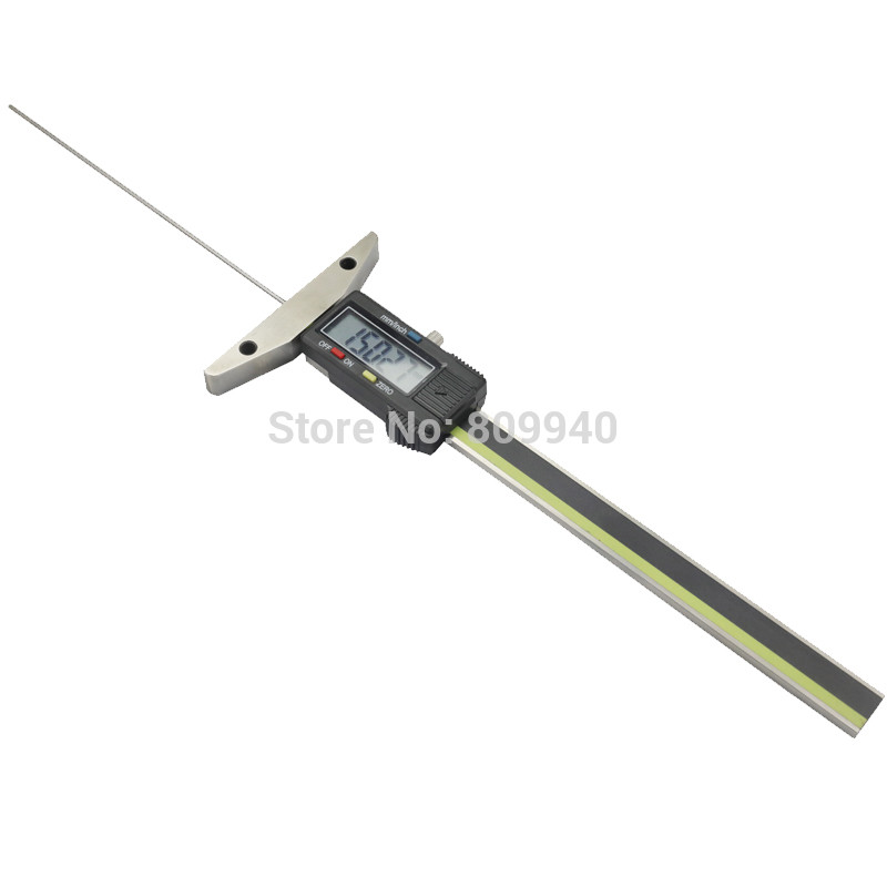 Jual Baru 0-50mm 0-100mm 0-150mm Digital Depth Gauge With Slim Rod ...