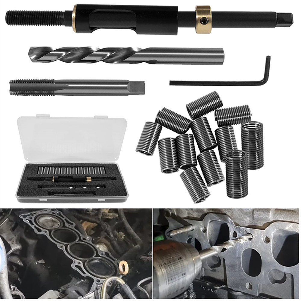 Time-Sert 14300 7/16-14 Universal Head Bolt Thread Repair Kit - Thread