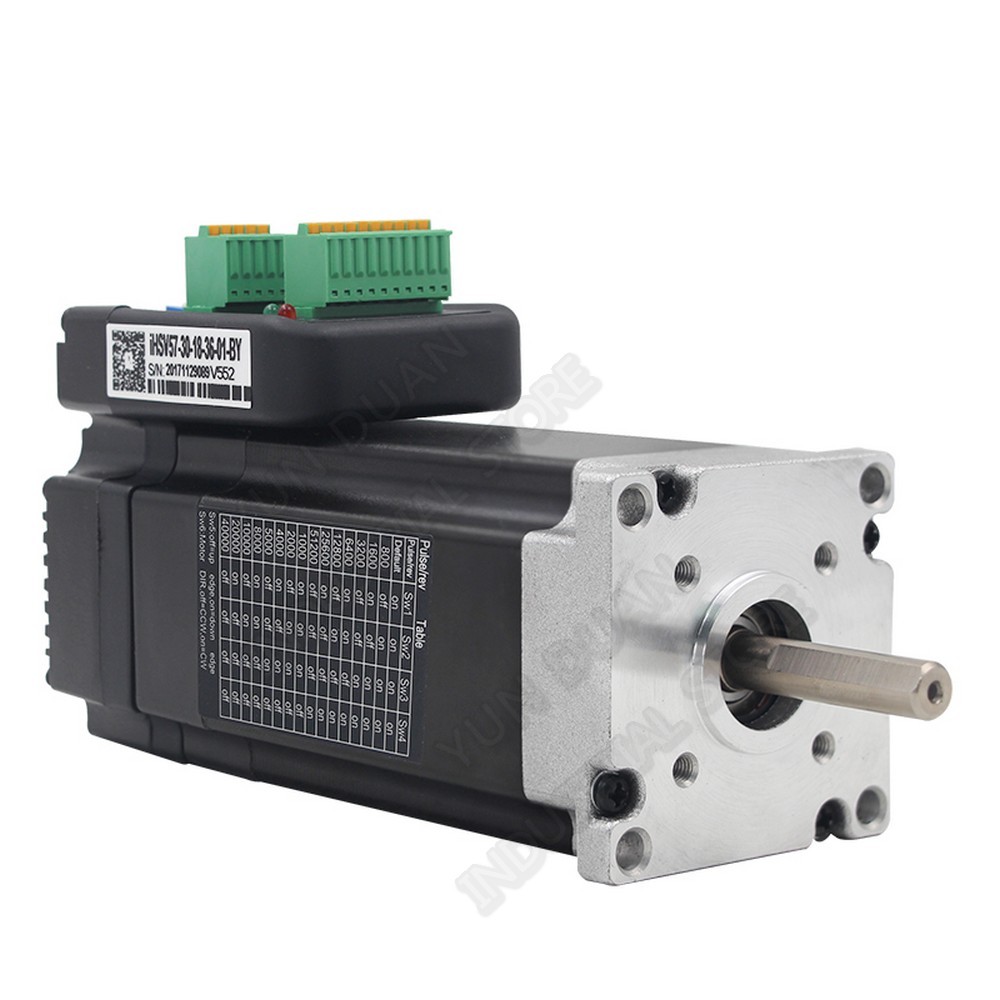 Jual TQS 180W NEMA23 Integrated Servo 3000RPM 0.6Nm DC 36V 57mm 3PH DSP ...