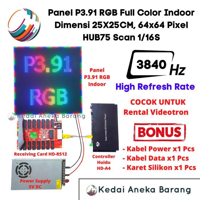Jual Panel Module Modul LED P3.91 P3 Videotron SMD RGB Full Color ...