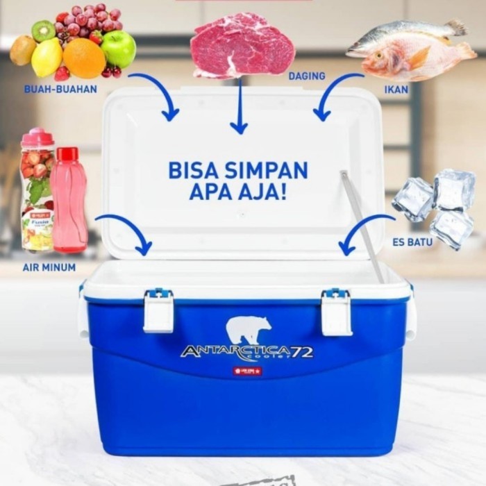 Jual COOLER BOX ICE ANTICA 72 LITER / BOX ES LION S UK JUMBO BESAR ...