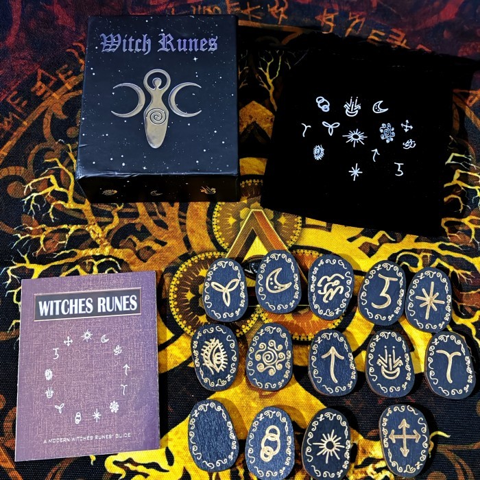 Jual Witch Runes Wood Magic Ritual | Shopee Indonesia