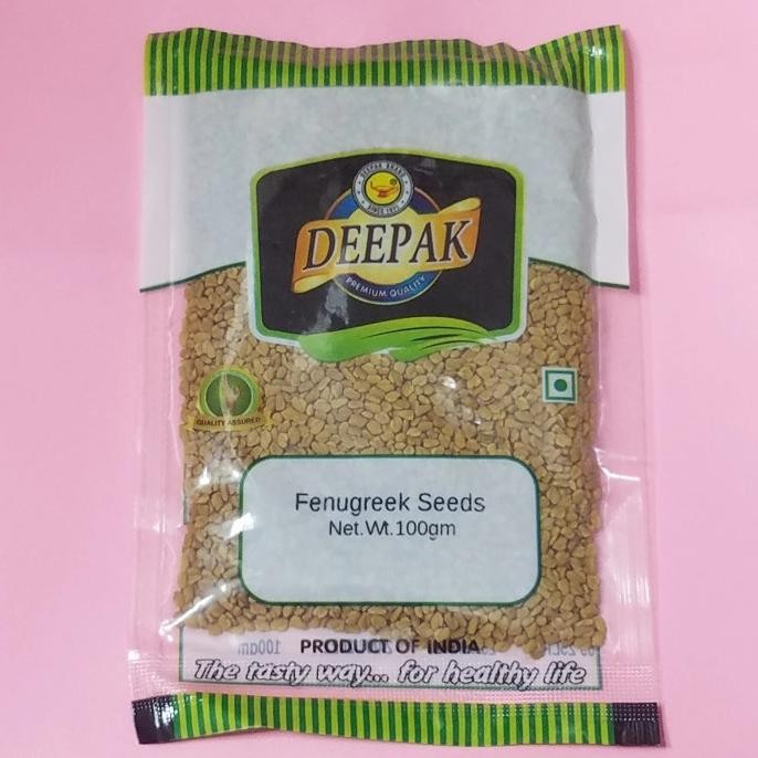 Jual !!!!!!] Fenugreek Seeds DEEPAK 100 gram ( impor ) / Biji Fenugreek ...