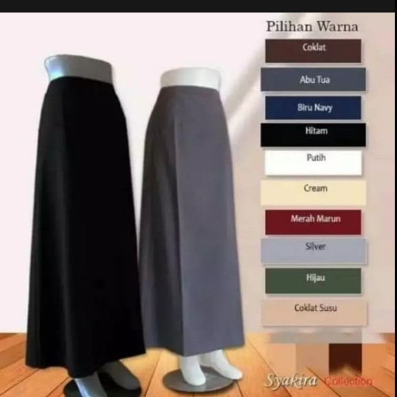Jual SENSASI BARU ROK KERJA WANITA-ROK A WANITA KANTORAN-ROK FULL KARET ...