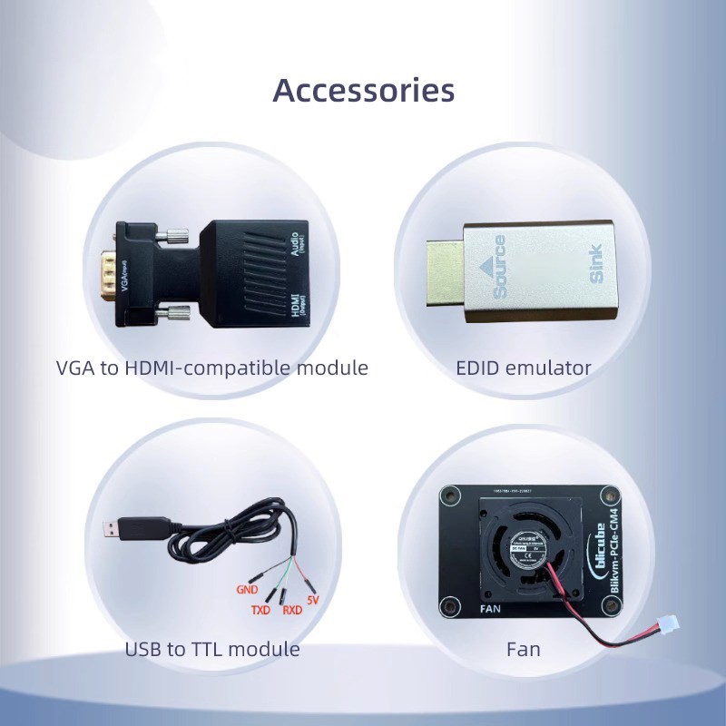 Jual JETS Blikvm V2 PCIe KVM Over IP Remote Control O & M Server with ...