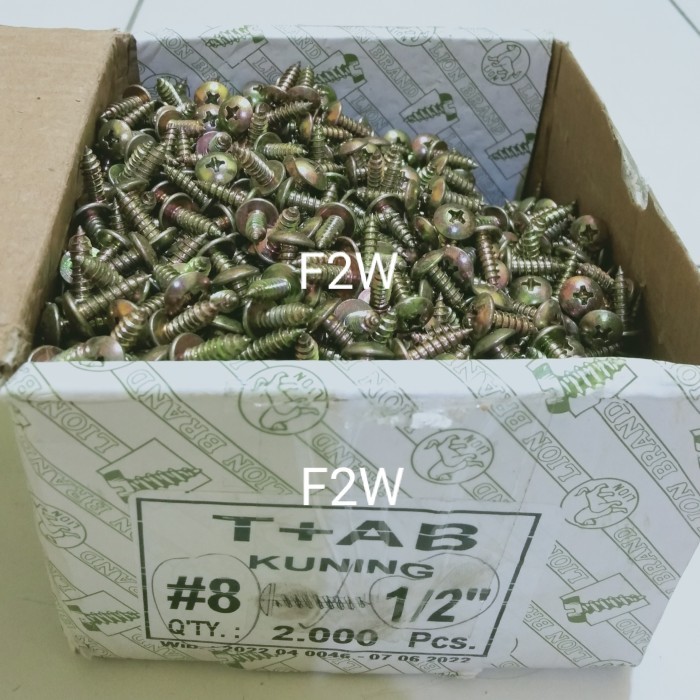 Jual STOK TERBARU!! SEKRUP TSAB 8X1/2