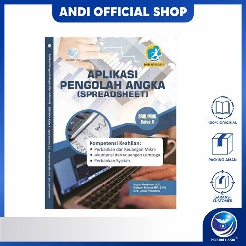 Buku Aplikasi Pengolah Angka Spreadsheet Smk/Mak Kelas X