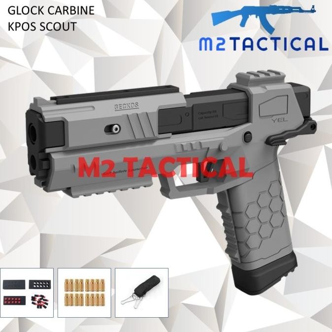 Jual NEW PRODUK GECKO SHELL EJECT FOAM MINI DART BLASTER CYBERPUNK ...