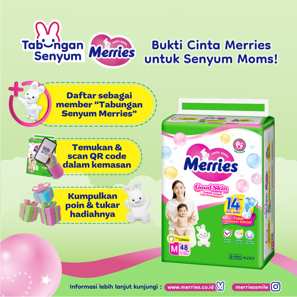 Jual Merries Pants Good Skin M 48 Carton | Shopee Indonesia