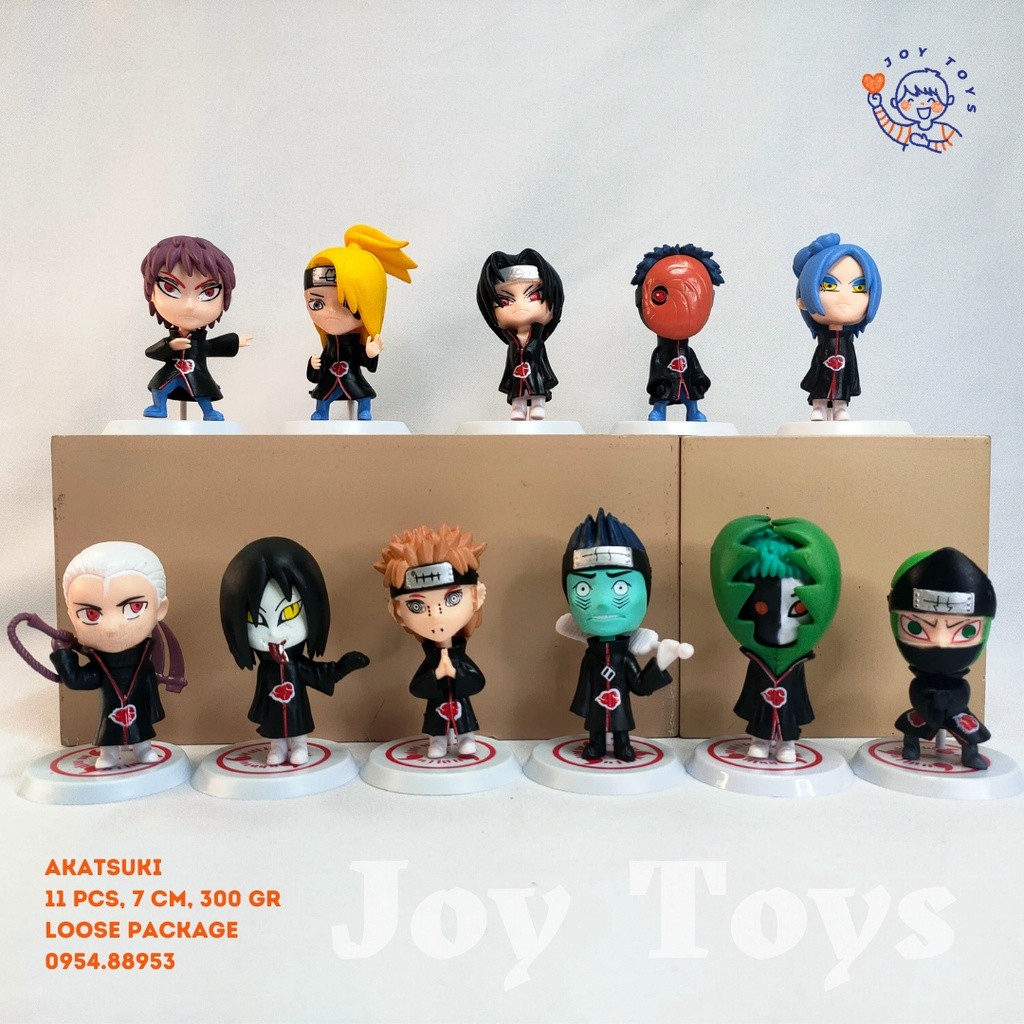 Jual AKATSUKI CHIBI 11 PCS NARUTO SHIPPUDEN FIGURINE | Shopee Indonesia