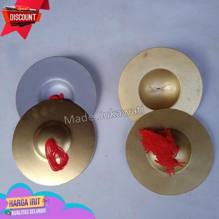 Jual Trending Cengceng Alat Musik Ceng Ceng Bali Mini Diameter 14Cm