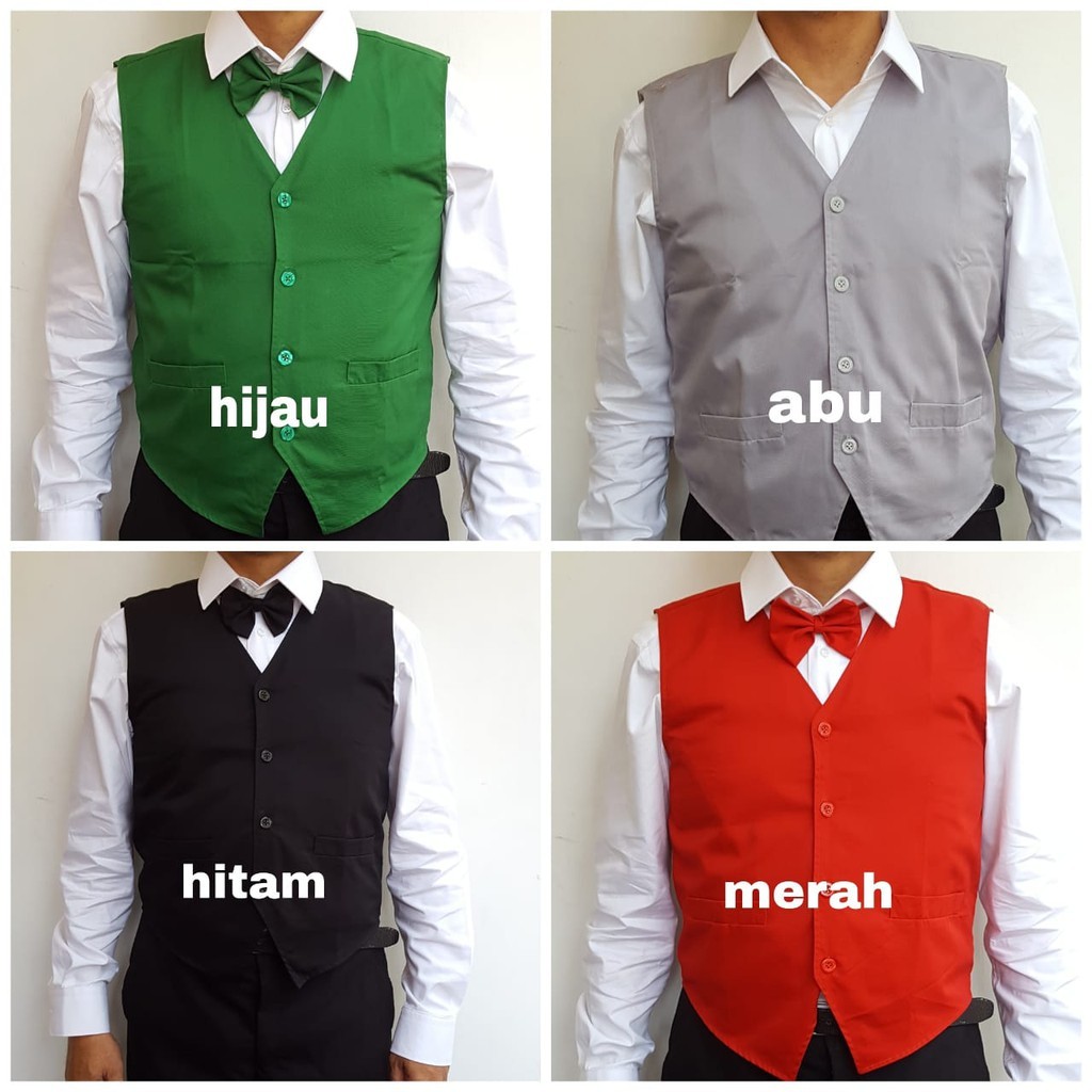 Jual Trending !! Rompi Jas Pria Untuk Seragam Hotel Cafe Resto | Shopee ...