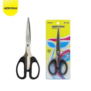 MONTANA Scissors Gunting Stainless Steel Multipurpose Kuat Tajam Anti Karat STI-165/Retail