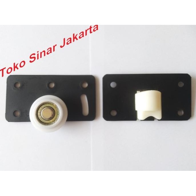 Jual \\\\\] Roda Rell Rel Pintu Lemari Sliding Sleding Geser Dorong ...