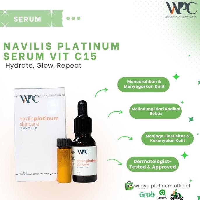 Jual var WPC Navilis Serum Vit C15 15ml | Serum Skincare Wajah | Shopee ...