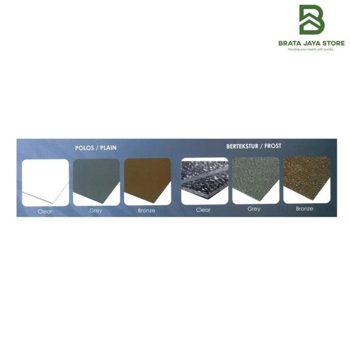 Jual WN SolarFlat 1.2mm Solar Flat Solartuff Solid Solar Tuff Atap ...