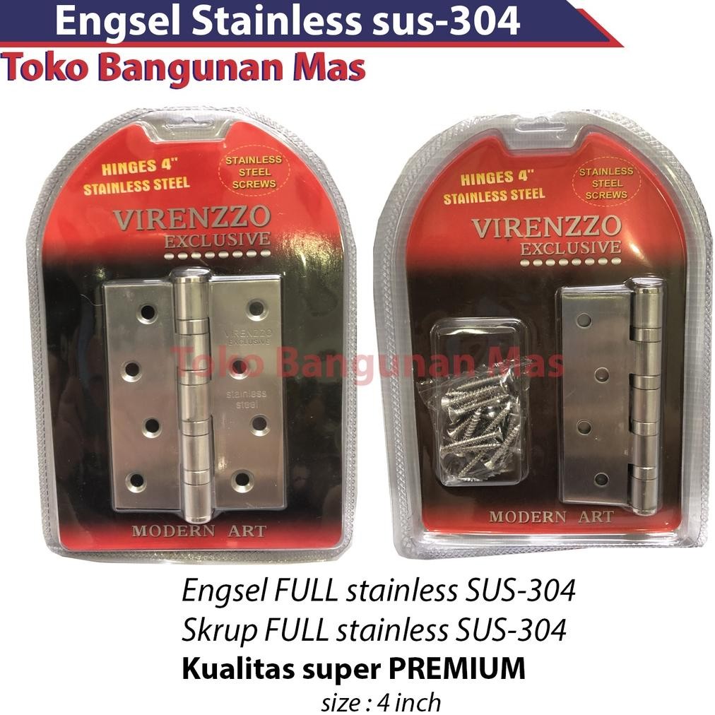 Jual ND Engsel Stainless 4