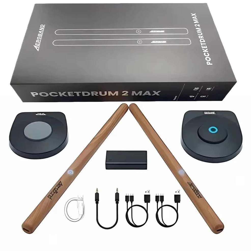 AeroBand Batterie électronique Baguettes PocketDrum 2 MAX
