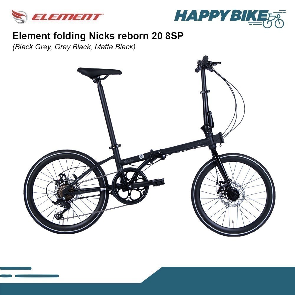 Jual Element Sepeda Folding Nicks Reborn 8 Speed 20 451 | Shopee Indonesia