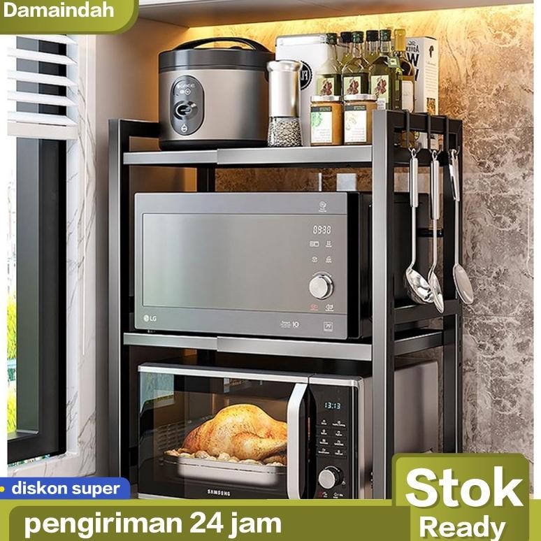Jual Rak Microwave Oven Rak Rice Cooker Rak Serbaguna Dapur Rak ...