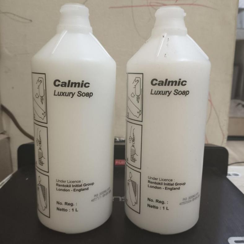 Jual PJ Sabun Cuci Tangan Calmic Kemasan 1 Liter Original | Shopee ...