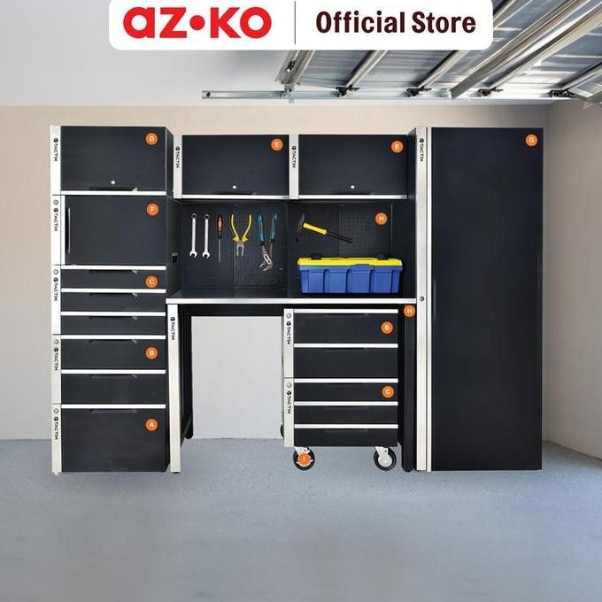 Jual Azko Tactix Loker Besi Rak Locker Kabinet Penyimpanan Serbaguna ...