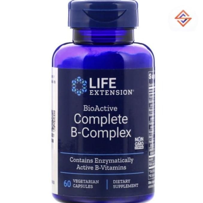 Jual Life Extension Bio Active Complete Vitamin B Complex 60 Veg Caps ...