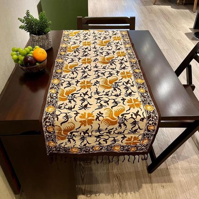 Jual Taplak Meja Persegi Batik Cap Ukuran 150 x 45 CM | Shopee Indonesia