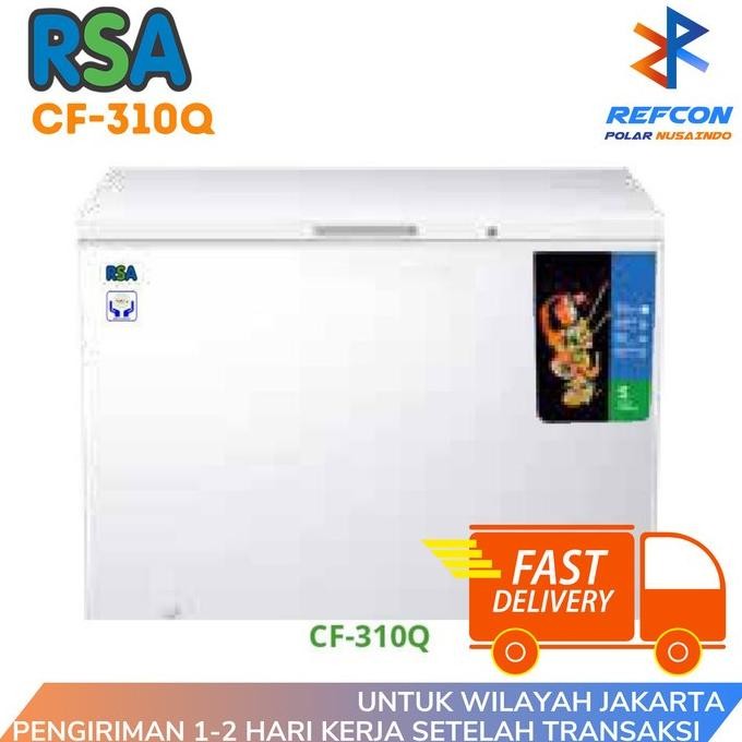 Jual Chest Freezer Rsa Cf-310 / Cf310 Freezer Box 310 Liter | Shopee ...
