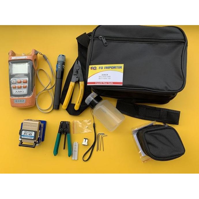 Jual Catv/Ftth Tool Kit Set Lengkap Opm Vfl Cleaver Fo/Fiber Optic ...