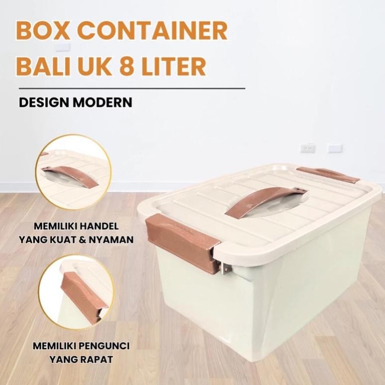 Jual Box Bali 8 Liter - Pegangan Container Penyimpanan Handle Serbaguna ...