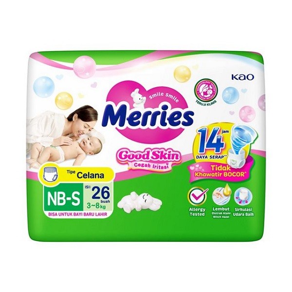 Jual MERRIES PANTS GOOD SKIN NB-S 26 - POPOK | Shopee Indonesia