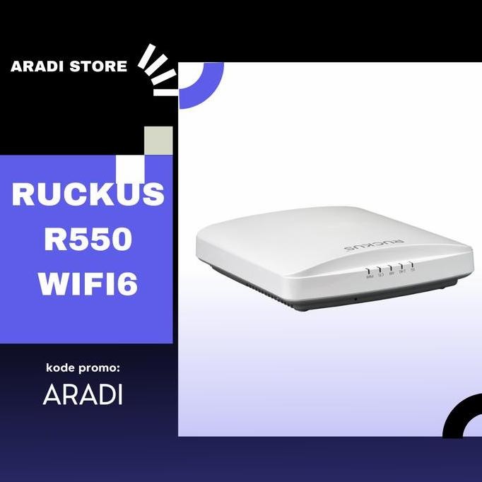 Jual (New) Ruckus R550 Ax Mimo Wifi 6 | Not R350 R650 Aruba Ruijie New ...