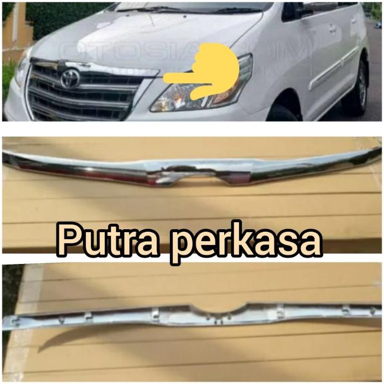 Jual hood moulding Lis kap mesin Innova grand barong th 2012-2015 ...