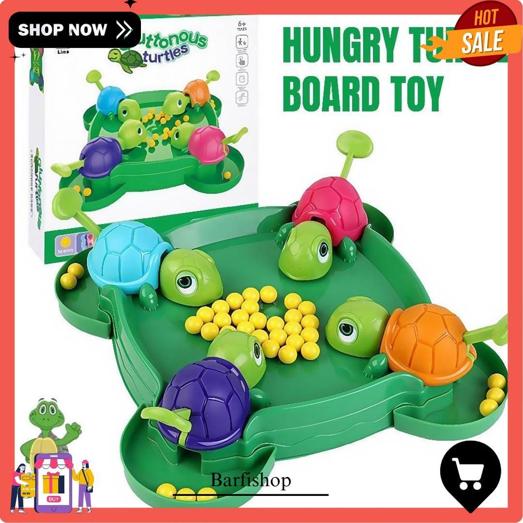 Jual Hungry Turtle Game/Pacman Game/ Influencer Swallowing Beads Turtle ...