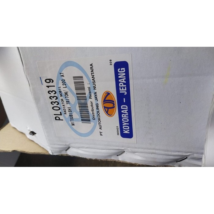 Jual Radiator Mitsubishi All New Pajero Sport Dakar Matic Koyorad ...
