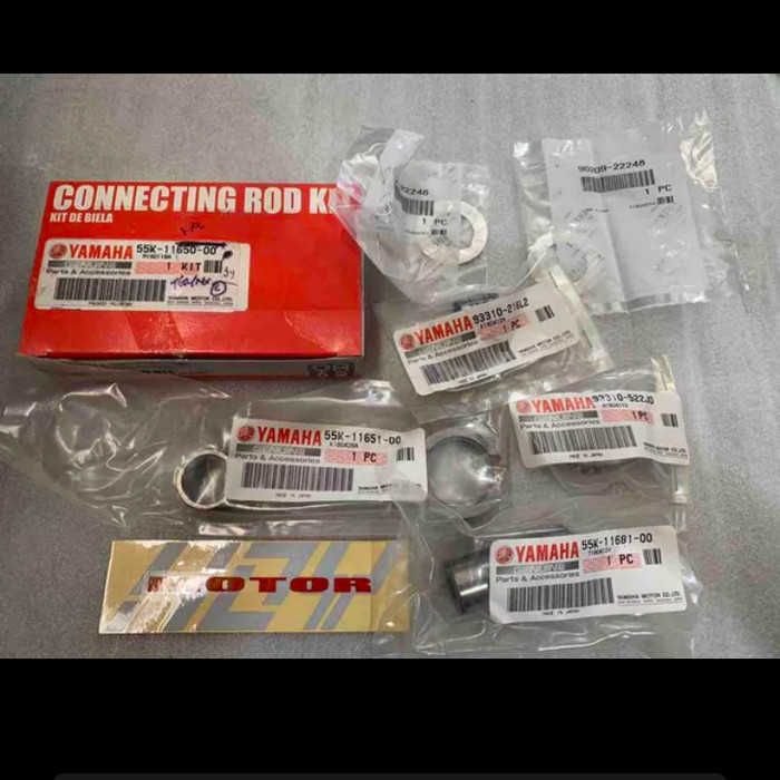 Jual Stang Seher Piston Tiang Songkar Conrod Yamaha Rxz Rx Z 55K 11650 ...