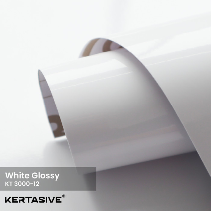 Jual KERTASIVE PVC INTERIOR FILM - WHITE GLOSSY (122CM) /M | Shopee ...