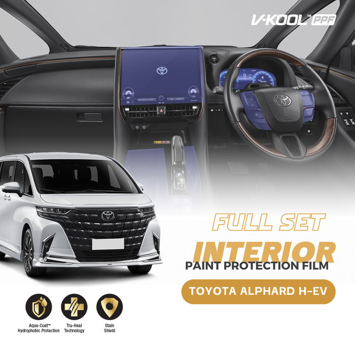 Jual V-KOOL PPF INTERIOR PROTECTOR TOYOTA ALPHARD HEV 2023 - FULL SET ...