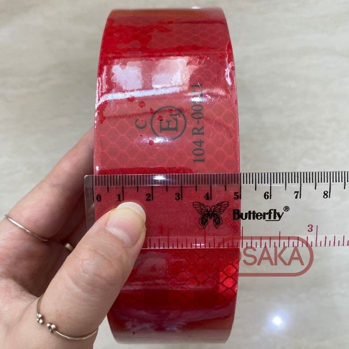 Jual Scotlite Warna Merah / Kuning KUALITAS 3M / Skotlet 2 inch / 5cm x ...