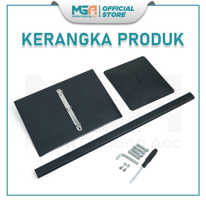Jual STANDING MENU FRAME A3 / STAND MENU BUKU RESTO / RAK BUKU MENU ...