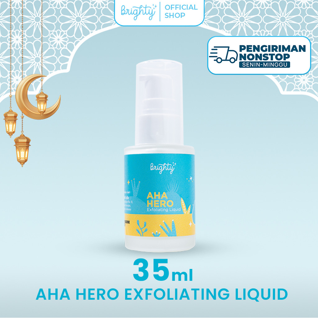 Jual Brighty Aha Hero Exfoliating Liquid Jerawat Punggung Terbaik Di ...