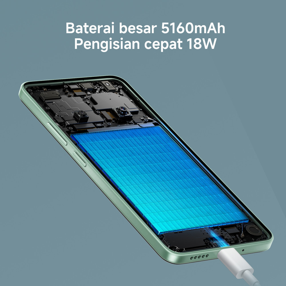 POCO C75 - Pengisian Daya