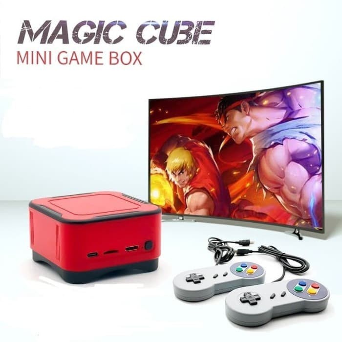Jual Mini Game Box Magic Cube Game Console + media player | Shopee ...