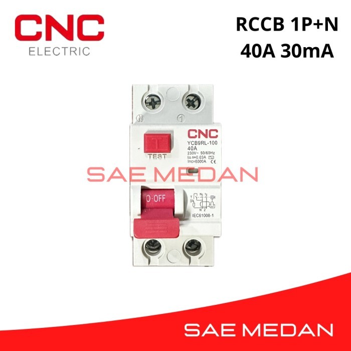 Jual HARGA DISC - RCCB / ELCB 1P+N 40A 30mA CNC | Shopee Indonesia