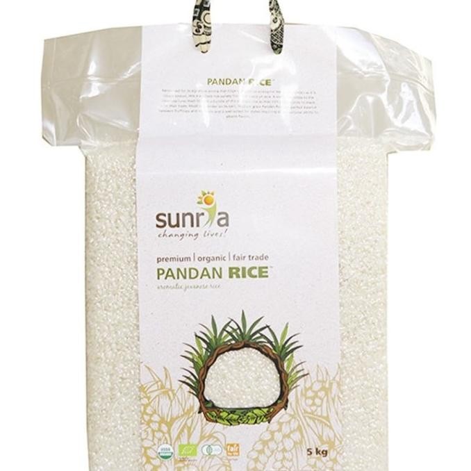 Jual Sale! Sunria pandan rice 5 kg beras putih organik | Shopee Indonesia