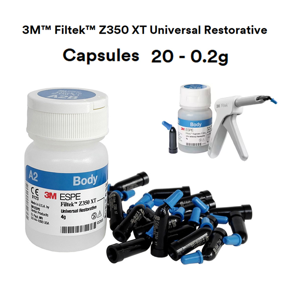 Jual GUMO 3M Filtek Z350 XT Capsule Body Composite Resin A2 A3 7019A2B ...